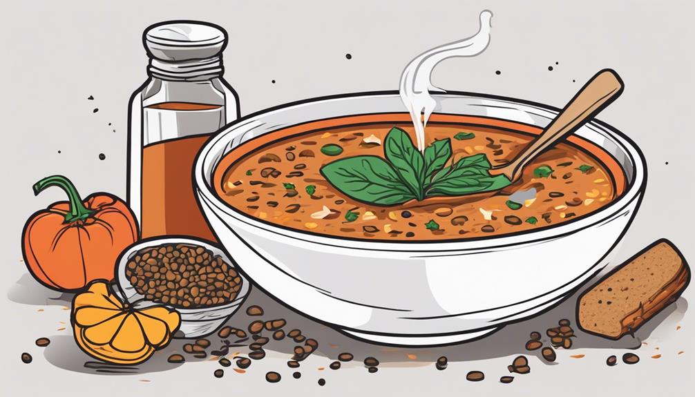 wholesome lentil soup recipe